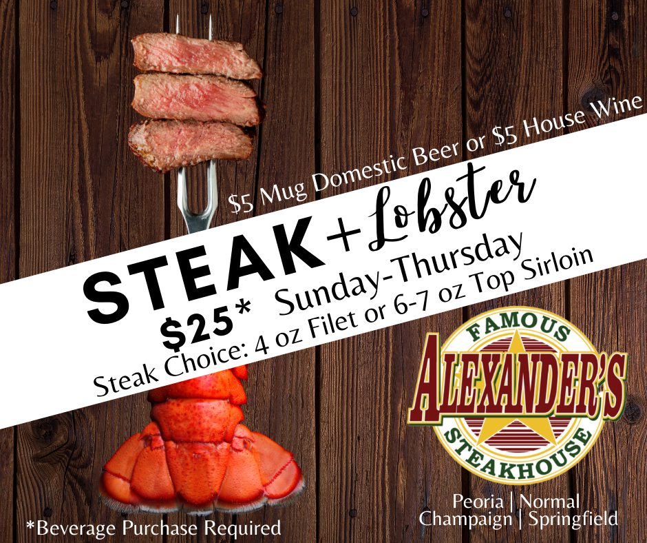 Steak and Lobster Special